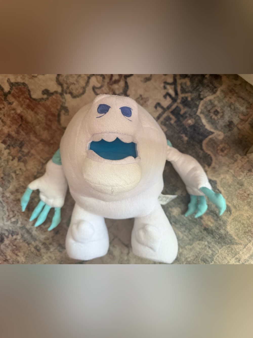 Disney Frozen Marshmallow Snow Monster Plush 13” Stuffed Toy Ice Creature